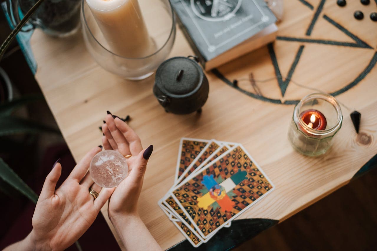 A serene space representing connection with the spirit world.
